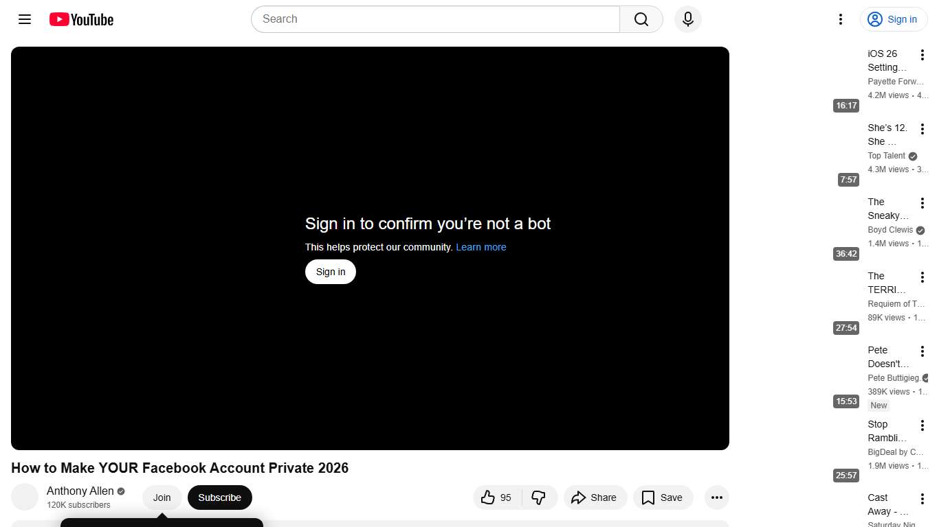 How to Make YOUR Facebook Account Private 2026 - YouTube